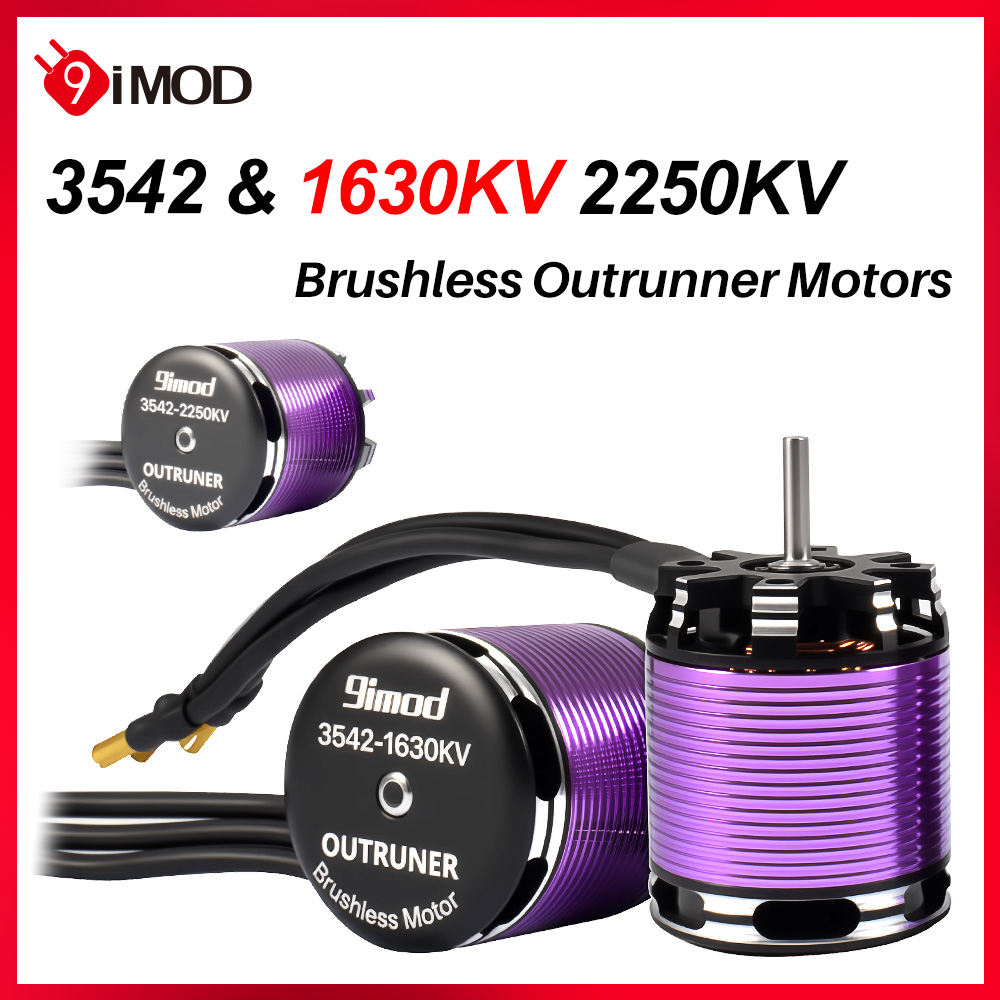 Esc 4In1 Brushless - 9IMOD Motor Tanpa Sikat ESC Combo