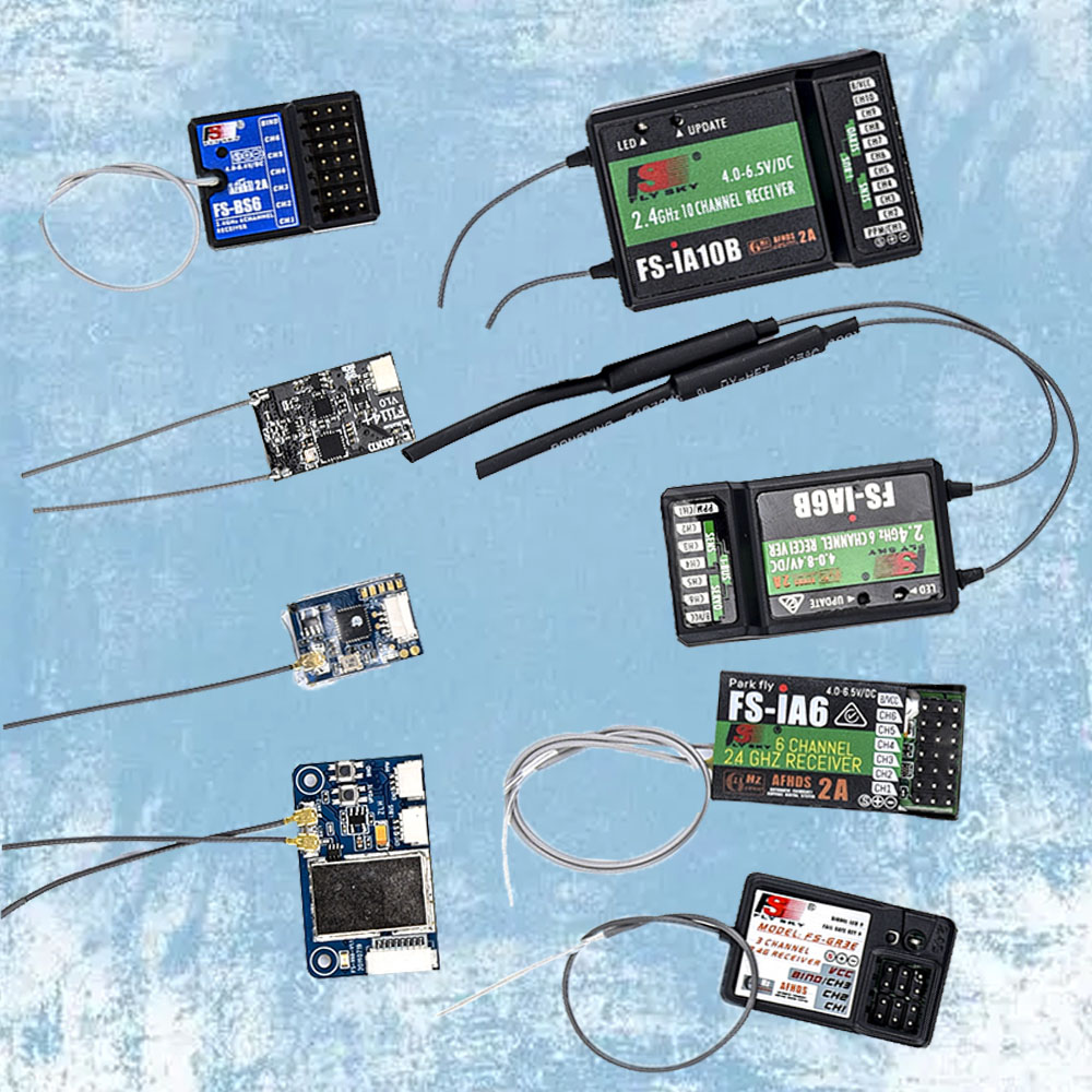 Drone Rc Battery - Penerima RC Flysky FS-IA6 IA6B IA10B