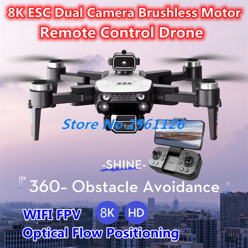 Drone Rc Fpv Manual - Drone Sport 8K Brushless dengan Remote