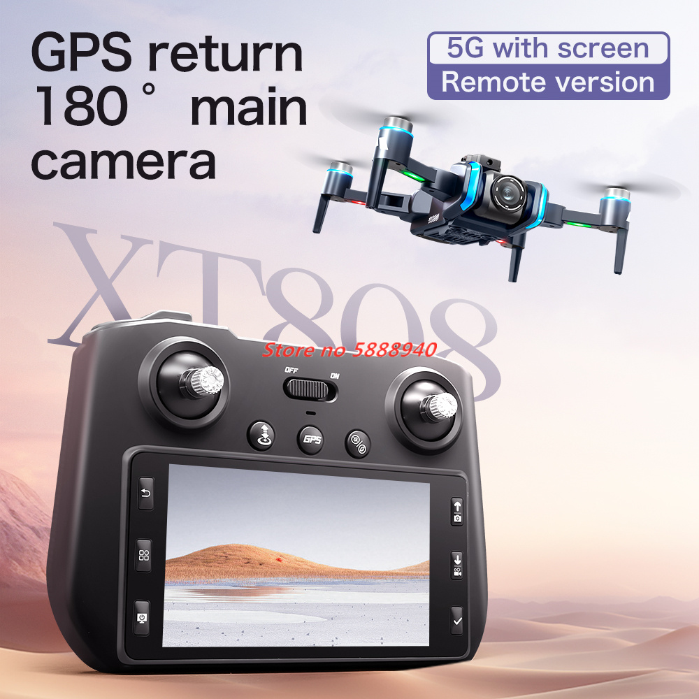Drone Rc Fpv Manual - Drone Profesional Layar GPS 8K HD