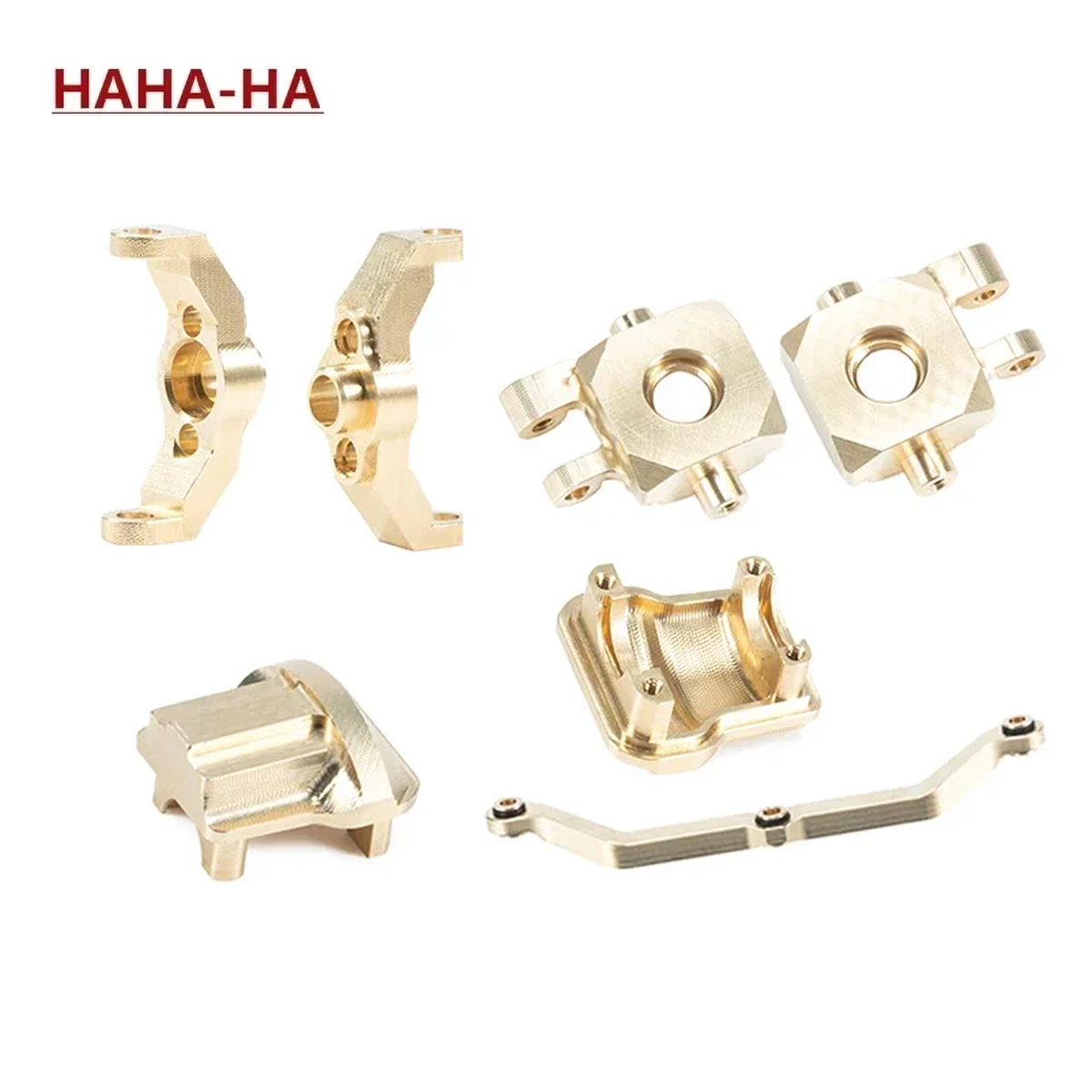 Rc Crawler Axle Parts - Blok Penghubung Kemudi Berbahan Kuningan TRX4M,