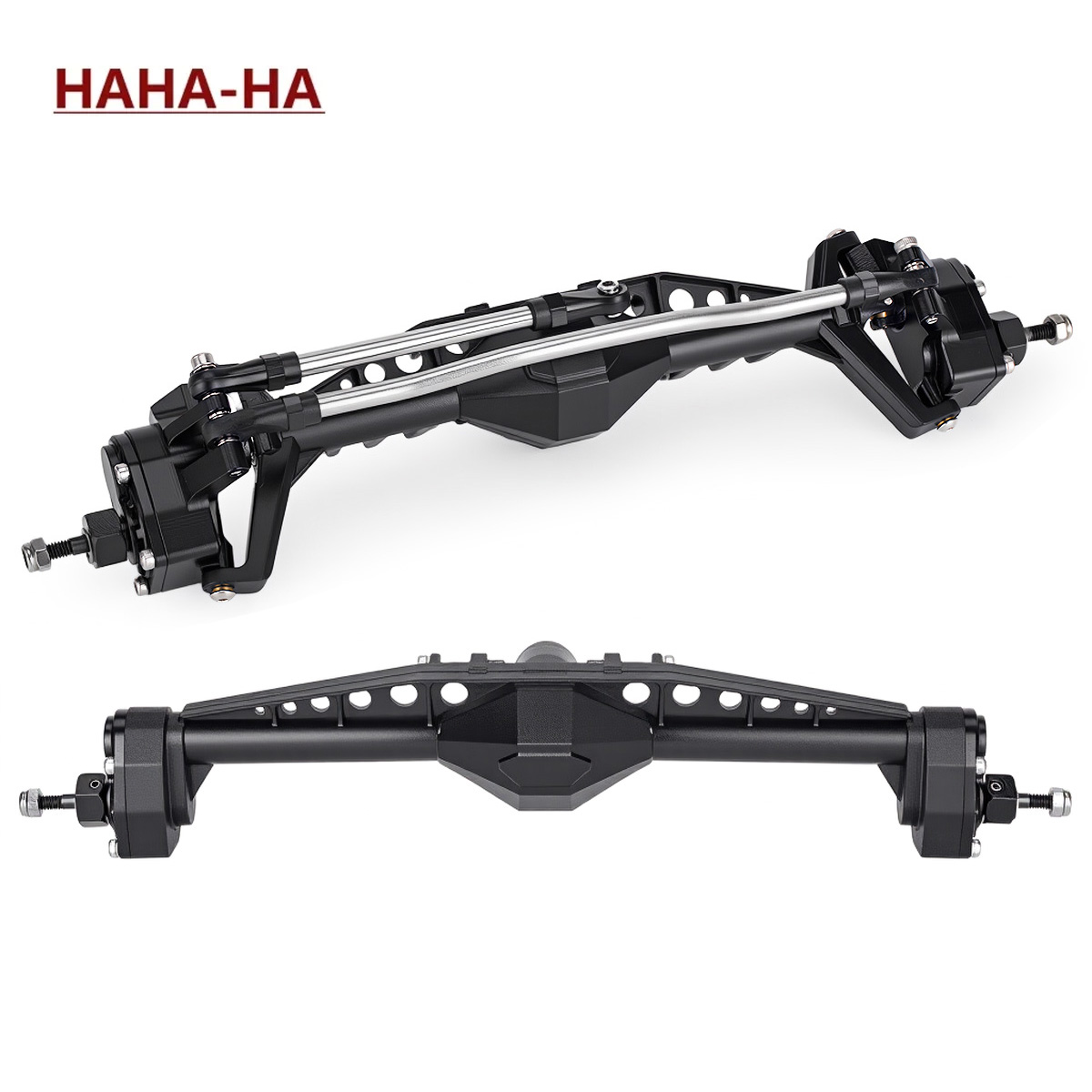 Rc Crawler Axle Parts - As Roda Plastik Depan Belakang untuk