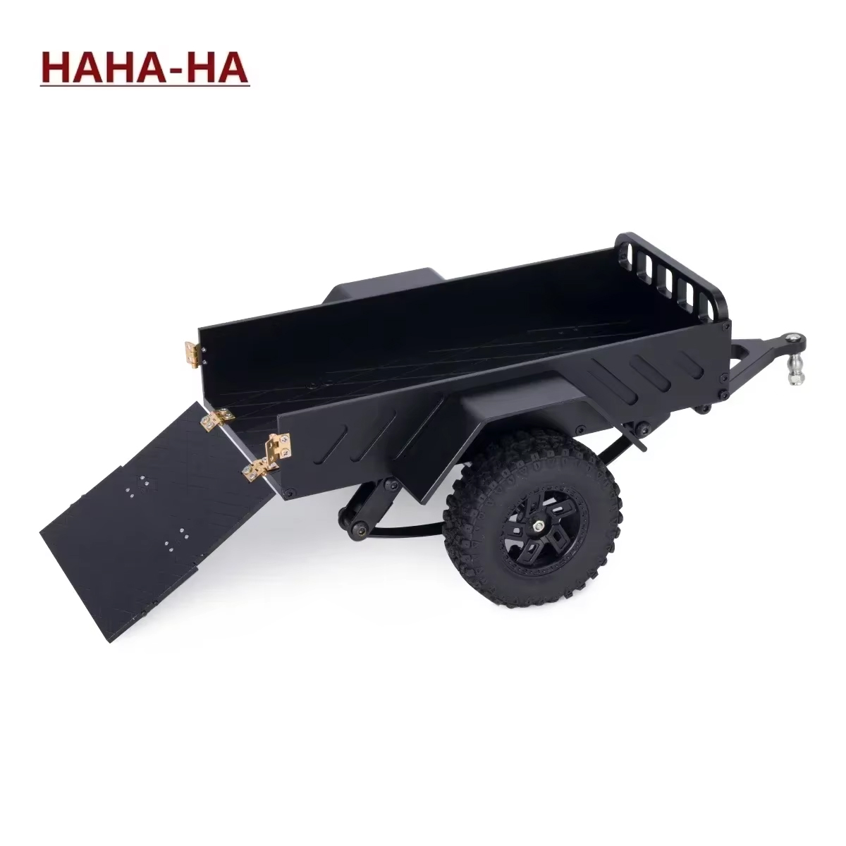 Rc Crawler Axle Parts - Trailer Utilitas Paduan Aluminium dengan Hitch