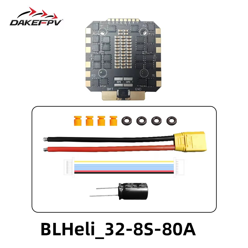 Esc 4In1 Brushless - 8S‑12S Tegangan Tinggi 4‑in‑1 Brushless ESC