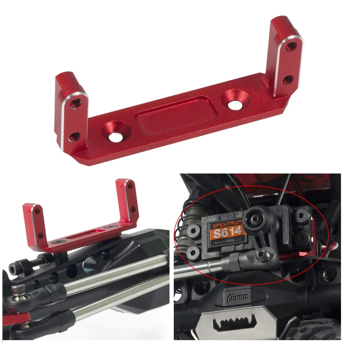 Paduan aluminium Servo Capra p - Rc Crawler Axle Parts ulasan dan harga