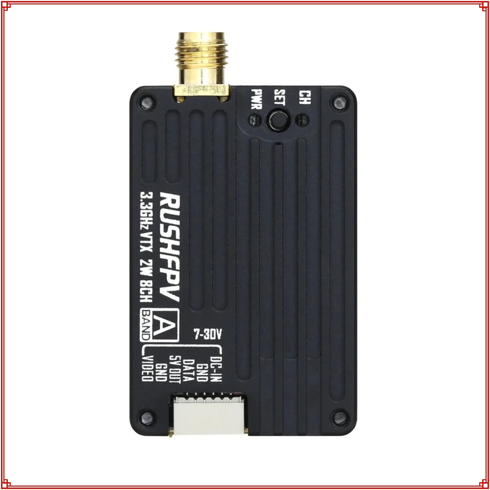 2026 RUSHFPV 3.3G 2W VTX Trans - Drone Rc2 ulasan dan harga