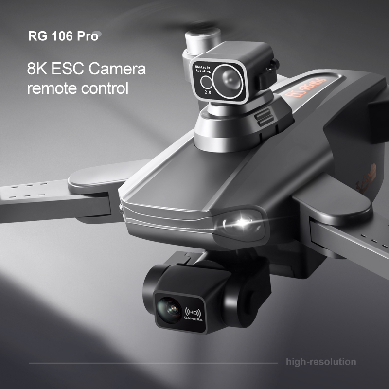 RG106 PRO Drone 8K Kamera Gand - Drone Rc Fpv Manual ulasan dan harga