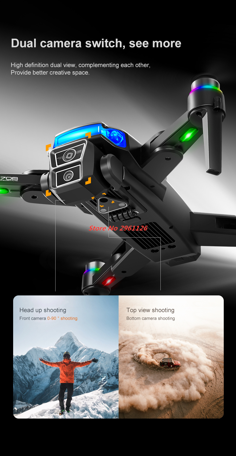 Drone GPS Kamera HD 8K Profesi - Drone Rc Fpv Manual ulasan dan harga
