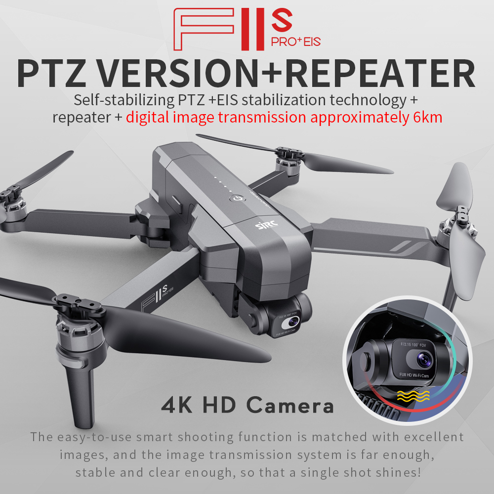 SJRC F11S 4K Pro Plus Drone de - Drone Rc Fpv Manual ulasan dan harga