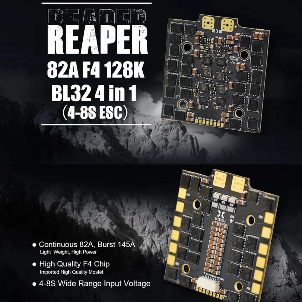 AvaCoreFoxeer Reaper V2 82a F4 - Drone Reaper Rc ulasan dan harga