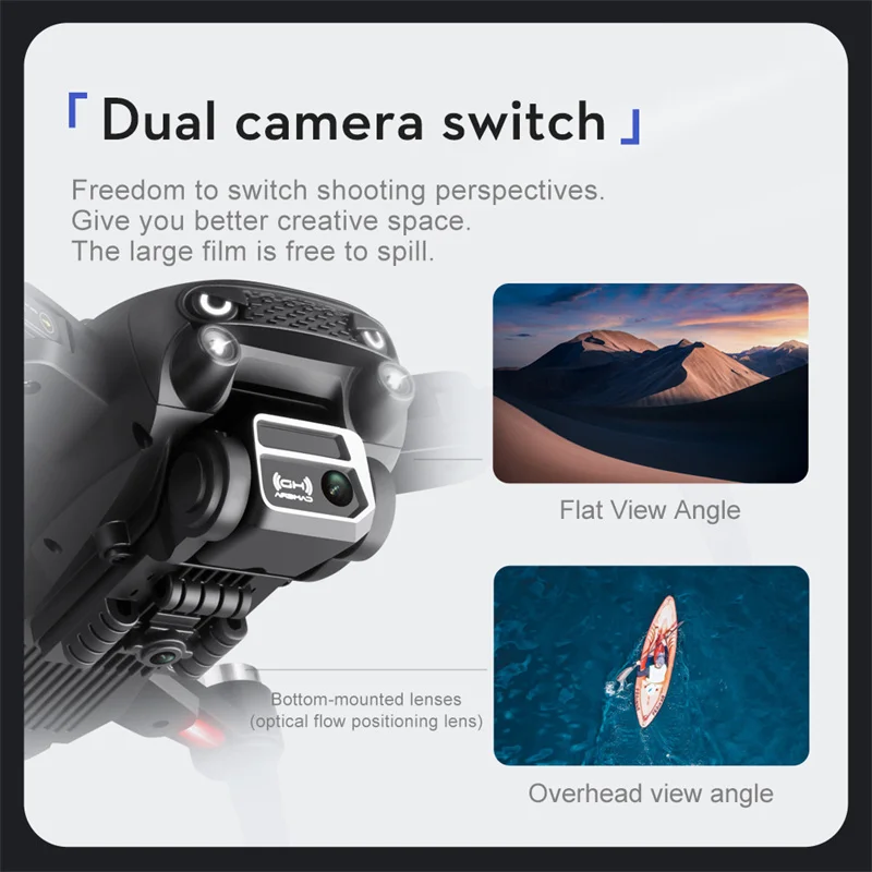 Drone Sport 8K Brushless denga - Drone Rc Fpv Manual ulasan dan harga