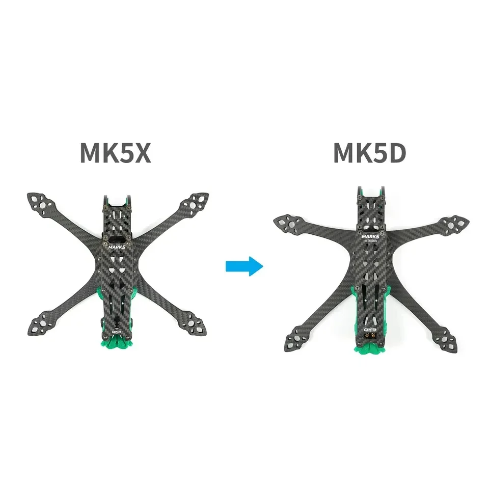 GEP-MK5D O3 MK5X Ke MK5D DeadC - Drone Frame 5 Inch ulasan dan harga
