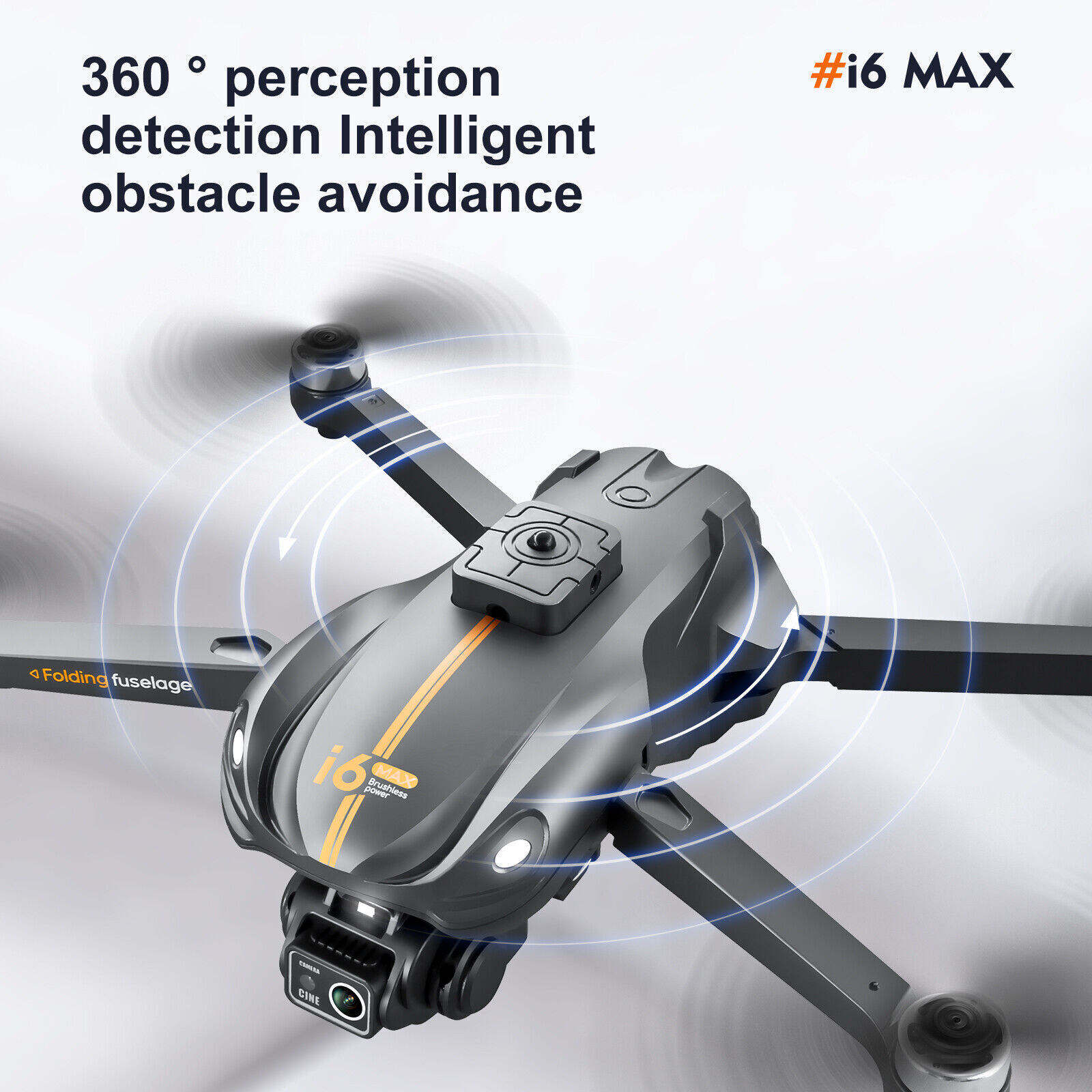 I6 MAX Drone WIFI FPV ESC 4K K - Esc 4In1 Brushless ulasan dan harga