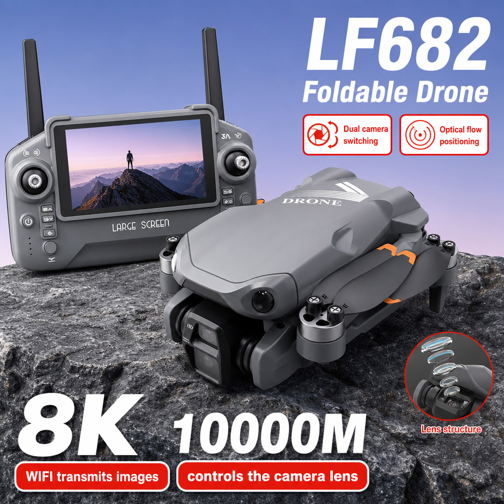 Foto Udara Drone LF682 8K HD K - Drone Rc Pro ulasan dan harga