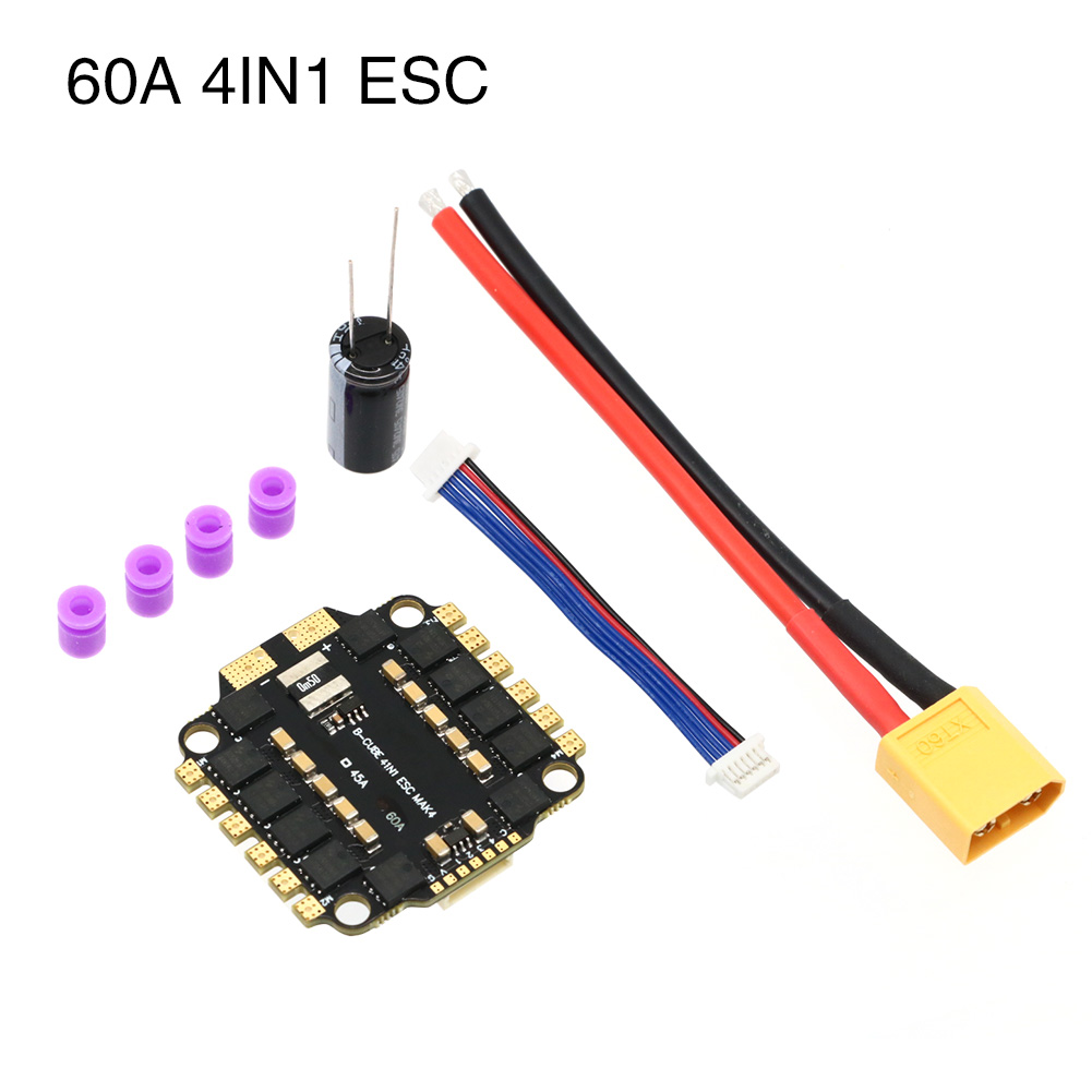 UAngel 4IN1 45A 60A ESC BLHELI - Esc 4In1 Brushless ulasan dan harga
