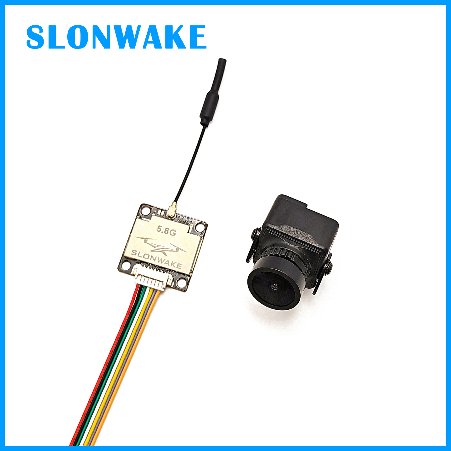 SLONWAKE Siap pakai 5.8G 48CH  - Rc Transmitter Drone ulasan dan harga