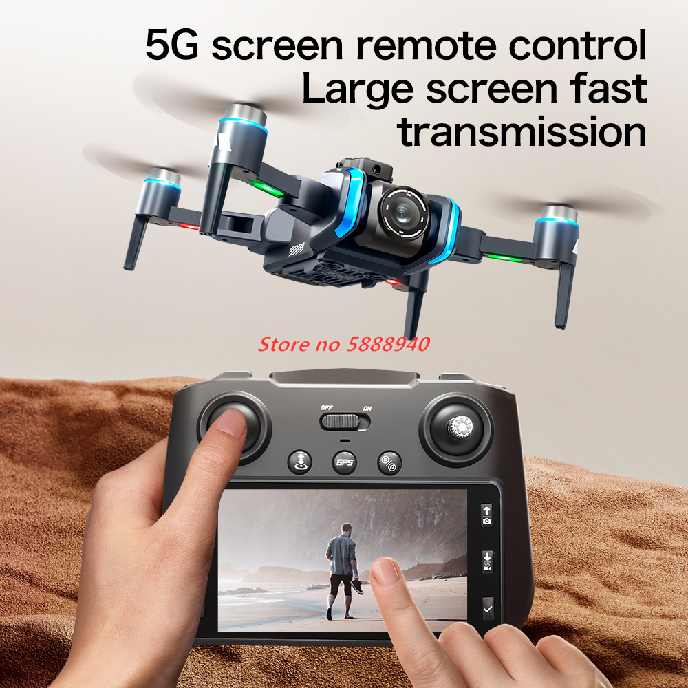 Drone Profesional Layar GPS 8K - Drone Rc Fpv Manual ulasan dan harga