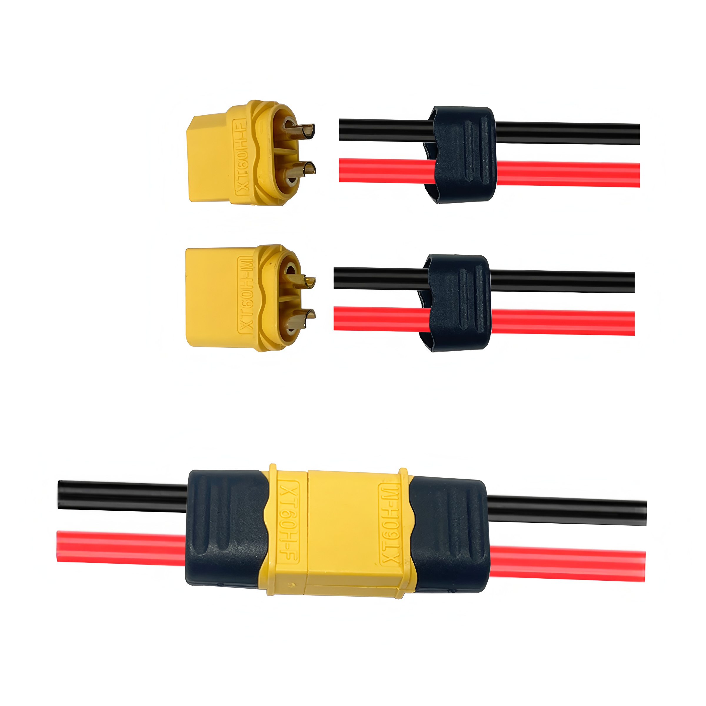 10/20 pasang Set Konektor XT60 - Drone Rc Battery ulasan dan harga