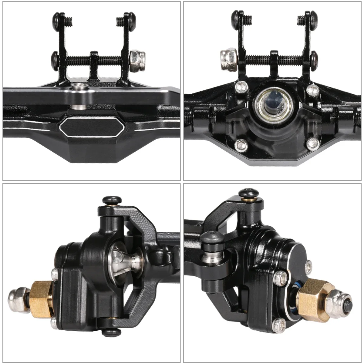 TRX4M aluminium depan belakang - Rc Crawler Axle Parts ulasan dan harga