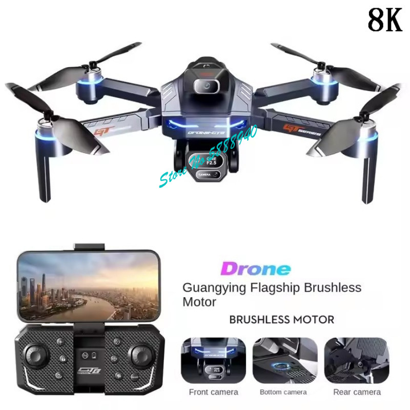 Drone RC WIFI FPV Tiga Kamera  - Drone Rc Fpv Manual ulasan dan harga