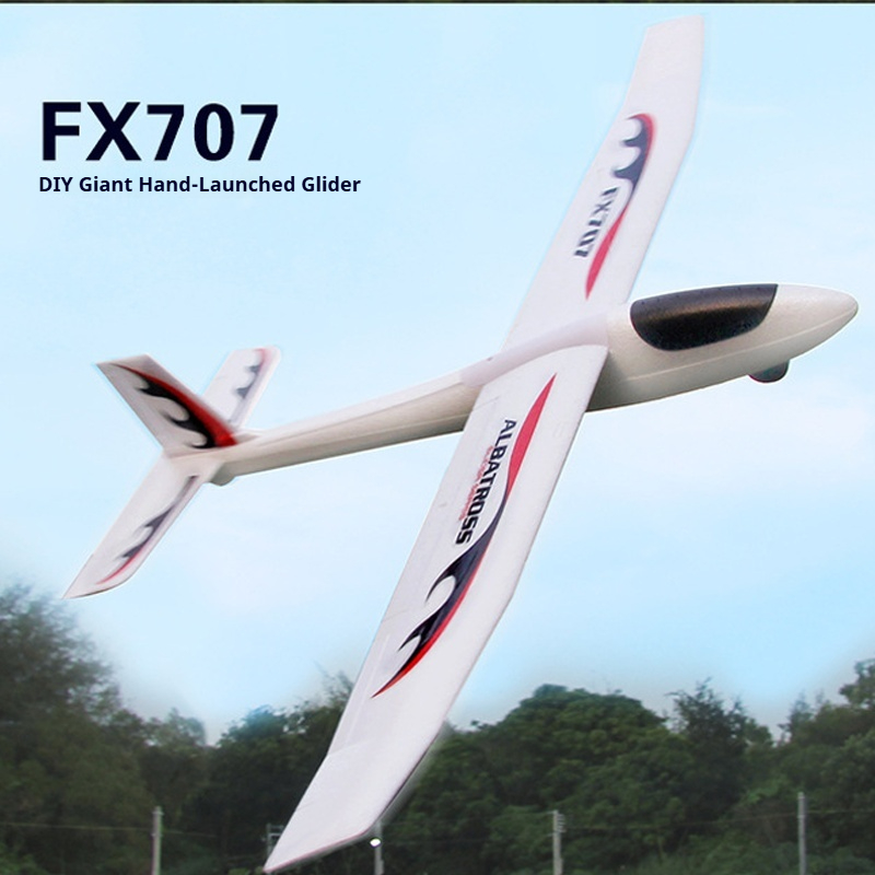 Pesawat Layang Sayap Tetap FX7 - Rc Wing Glider ulasan dan harga
