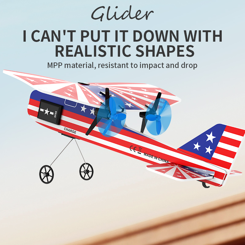 Pesawat RC Mini 2.4G 2CH Sayap - Rc Wing Glider ulasan dan harga