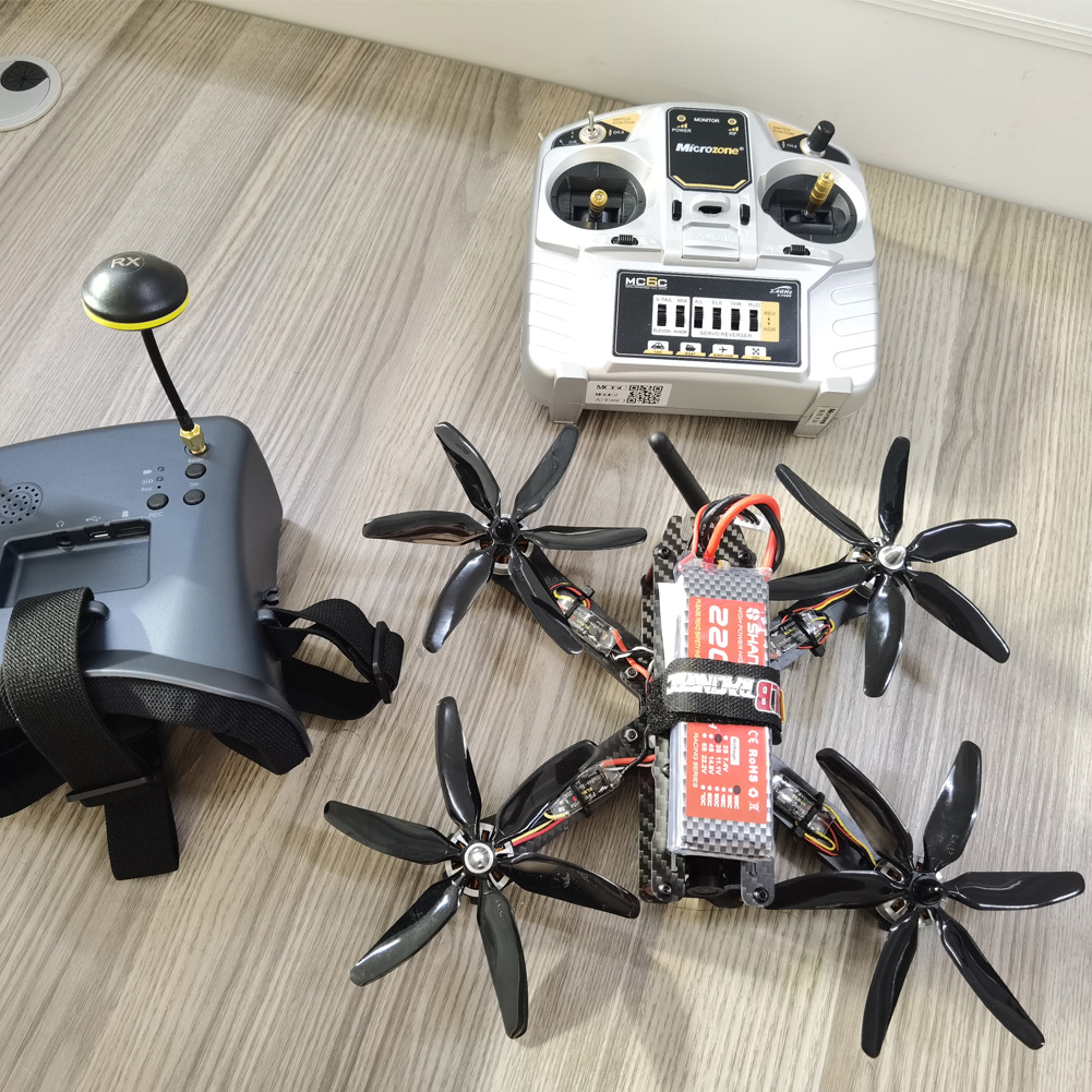 10 Buah 504060 5X4X6 6-Blade W - Drone Frame 5 Inch ulasan dan harga