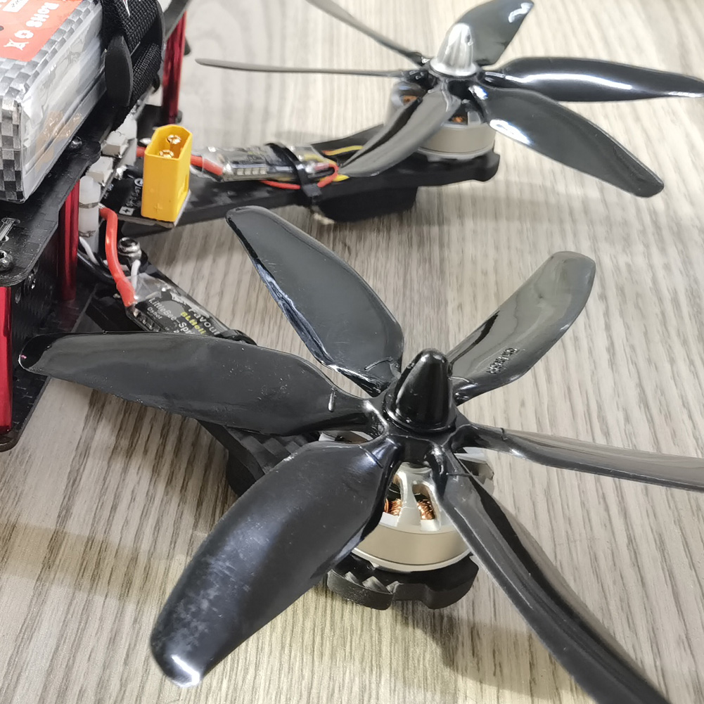 10 Buah 504060 5X4X6 6-Blade W - Drone Frame 5 Inch ulasan dan harga
