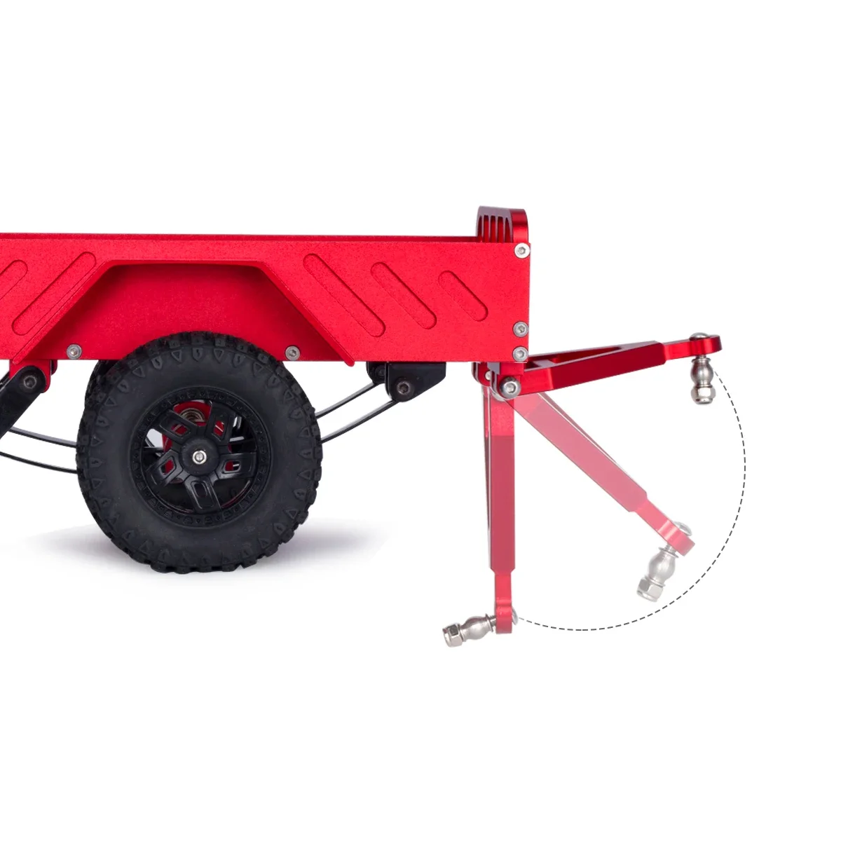 Trailer Utilitas Paduan Alumin - Rc Crawler Axle Parts ulasan dan harga