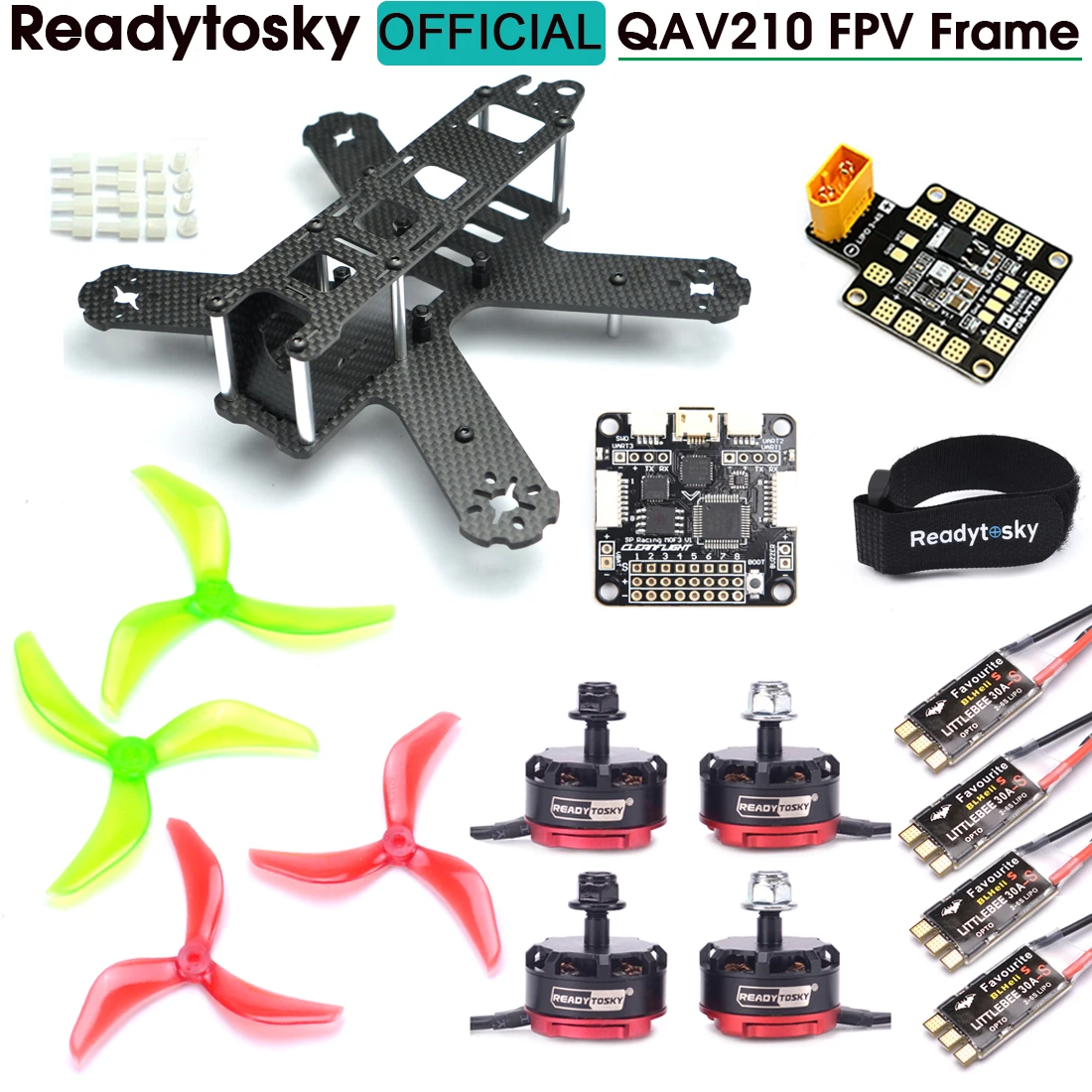 QAV210 / ZMR250 QAV250 Drone K - Drone Frame 5 Inch ulasan dan harga